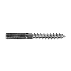 Dowel wood screw
