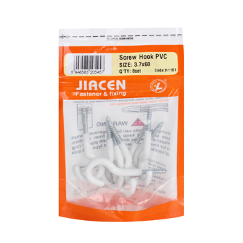 Screw hook PVC