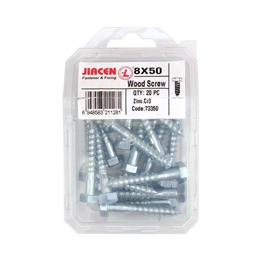  DIN571 Hex Head Wood Screw